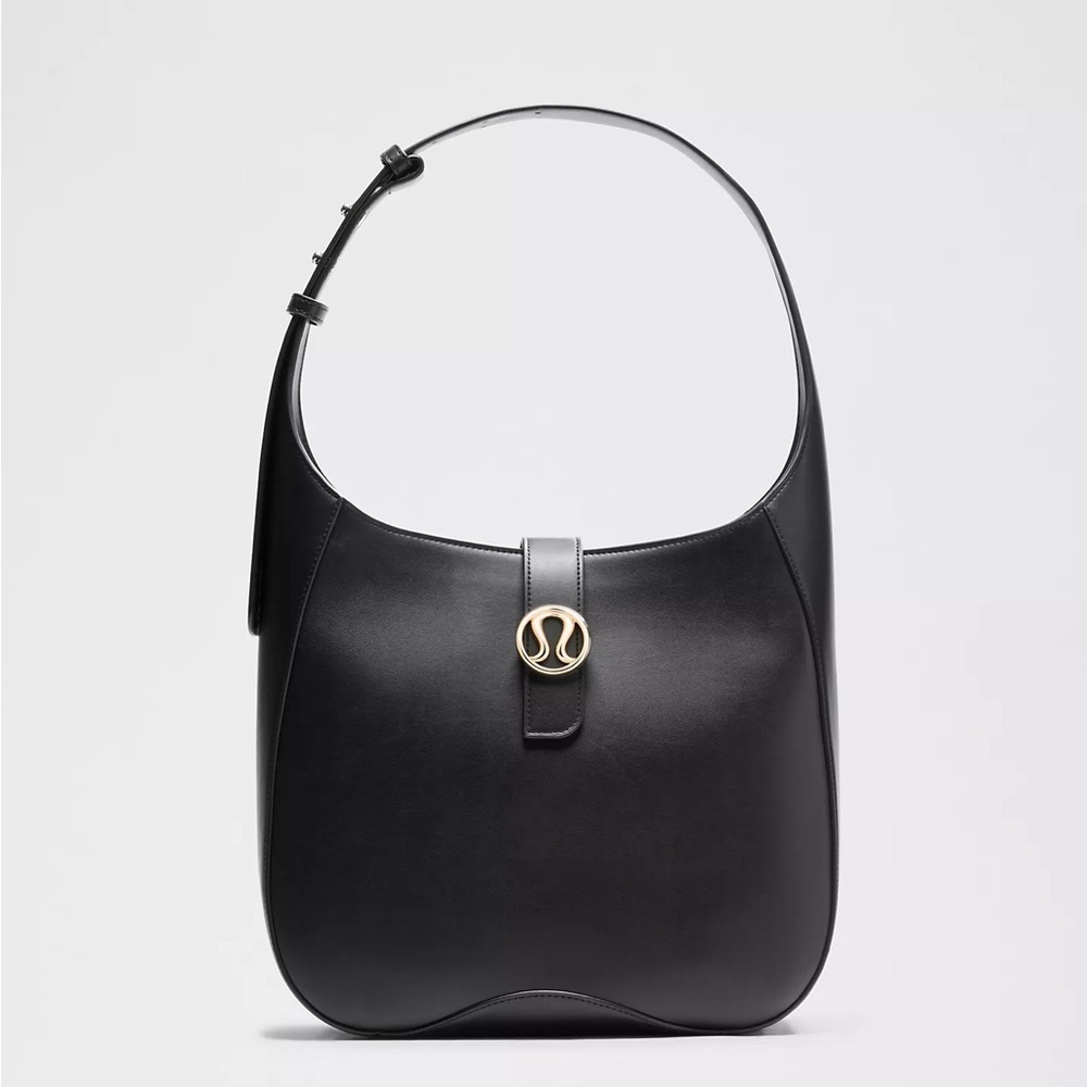 Lululemon Leather Alternative Shoulder Bag 8L Black